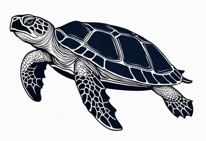 Navy turtle shellback tattoo tattoo idea