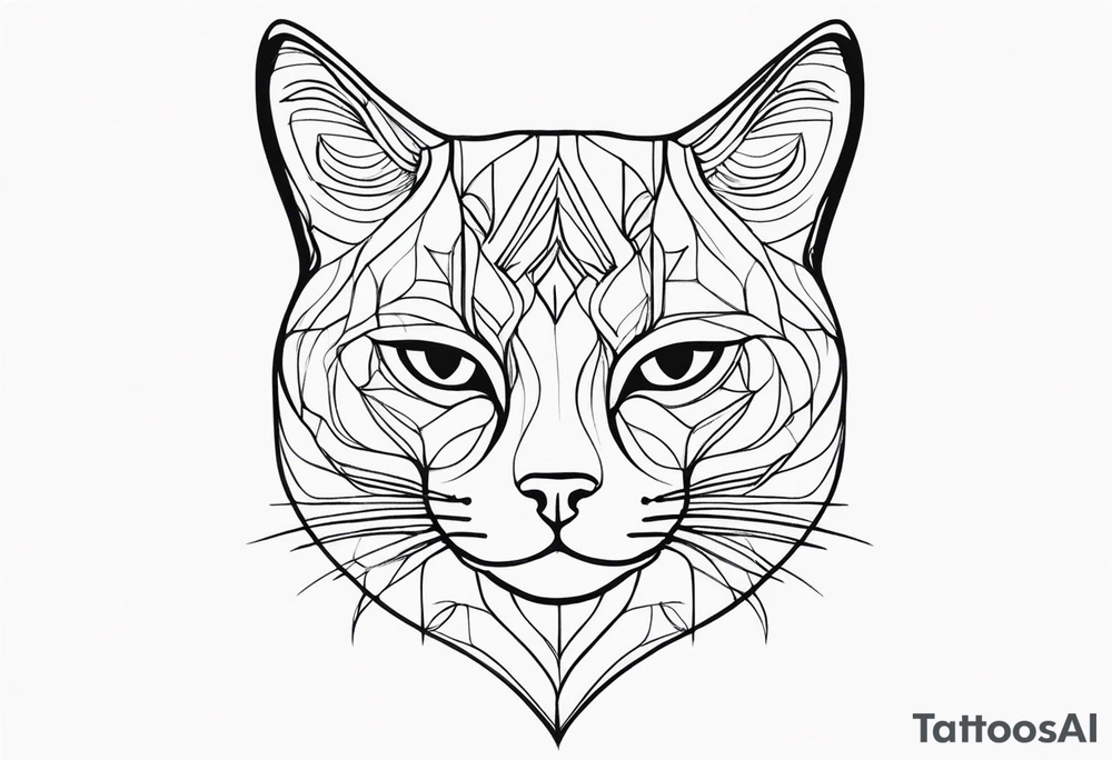 Cat tatto @ sigh tattoo idea