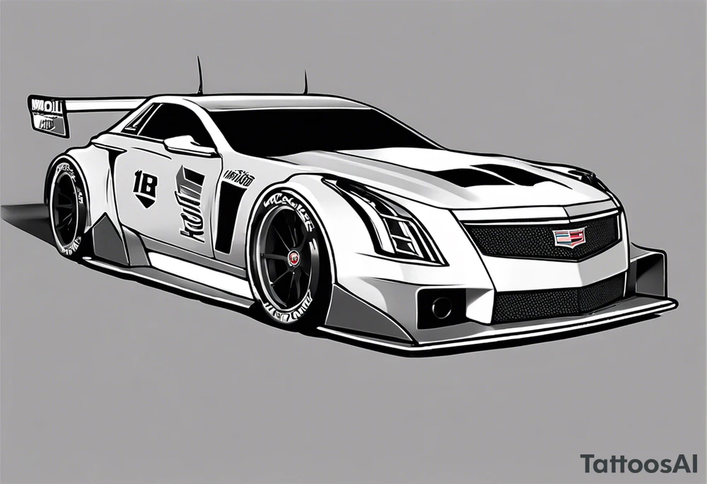 I’d like to have a half sleeve. Something race car related with a speedometer, modern race car(Cadillac Blackwing if possible), racing flag, turbo and maybe even a track. Not all of this is required but throwing out ideas. I would like Mobil 1 and the Blackwing logo to be included in design. I’ve tried to attach as many photos for ideas as possible. Open to your imagination as well. tattoo idea