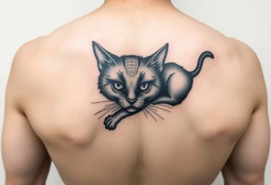 Black Cat tattoo idea