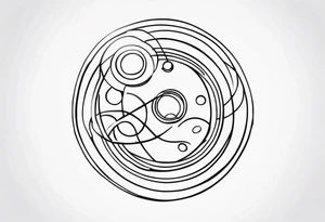 Gallifreyan tattoo idea