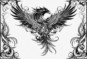 extreme detangled pain arm tattoo idea