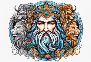 Greek gods tattoo idea