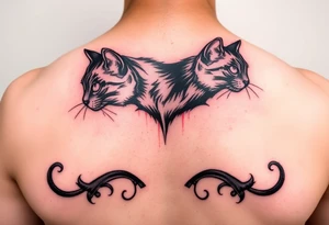 Black Cat tattoo idea