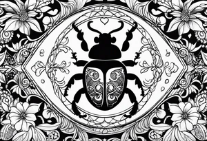 beetle
love tattoo idea