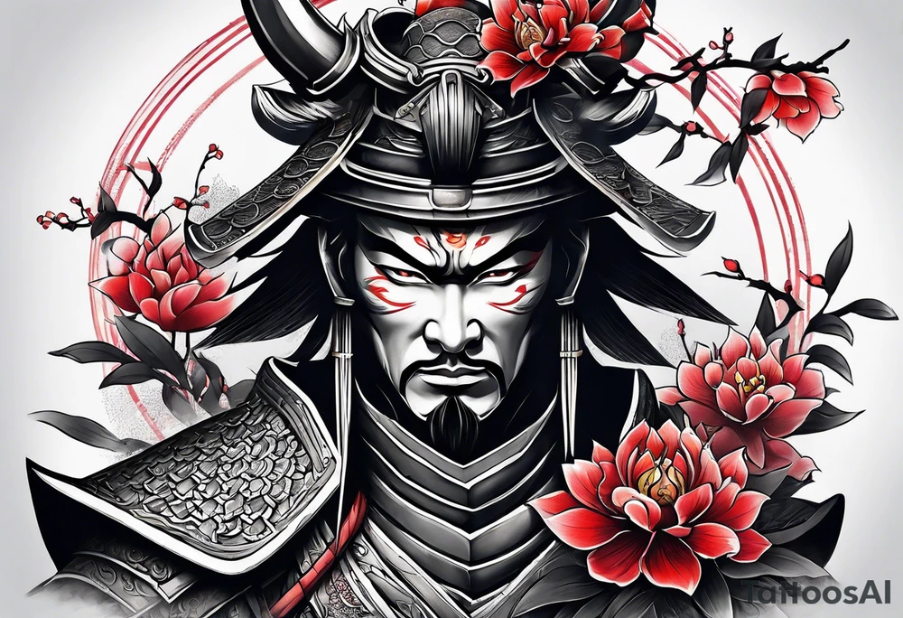 Samurai tattoo idea