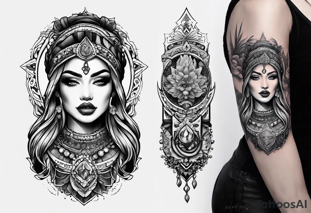 FEEL NO PAIN SHOW NO EMOTIONS tattoo idea