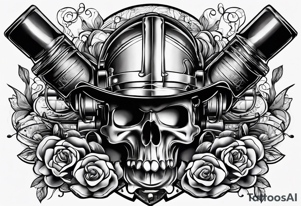 Sprayer tattoo idea