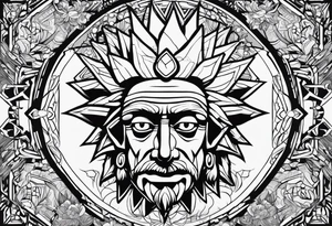 rick sanchez drugs tattoo idea