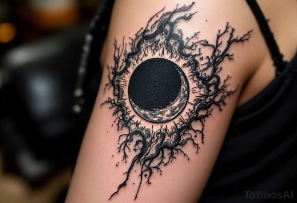 Eclipse tattoo idea