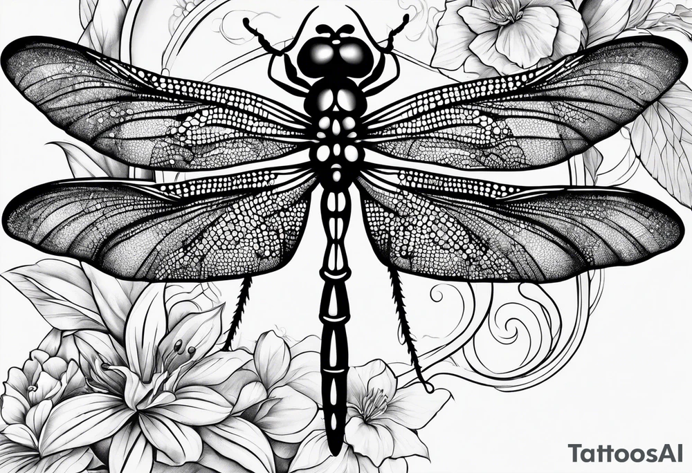Dragonfly tattoo idea