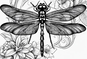 Dragonfly tattoo idea