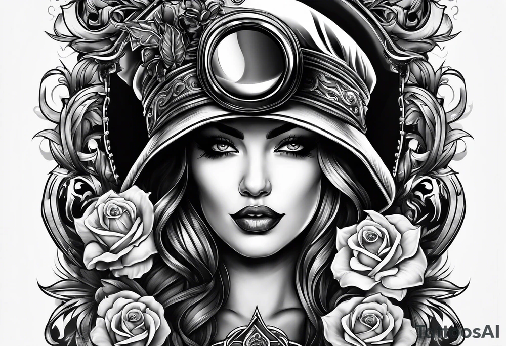 GANGSTER tattoo idea