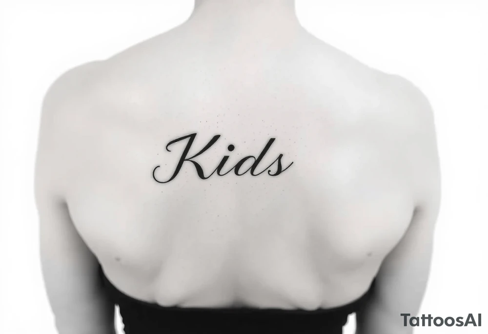 fine line feminine tattoo with kids names for the arm tattoo idea