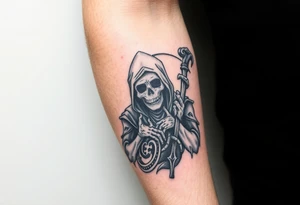 Grim reaper tattoo idea