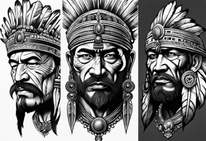 War chief tattoo idea