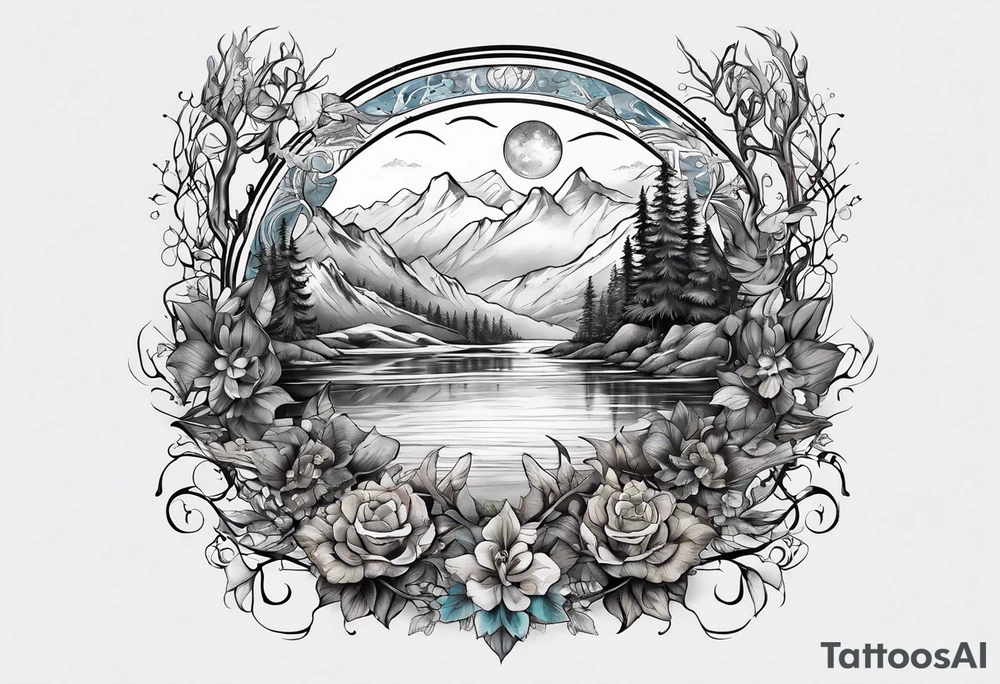 The lake of nine tattoo idea