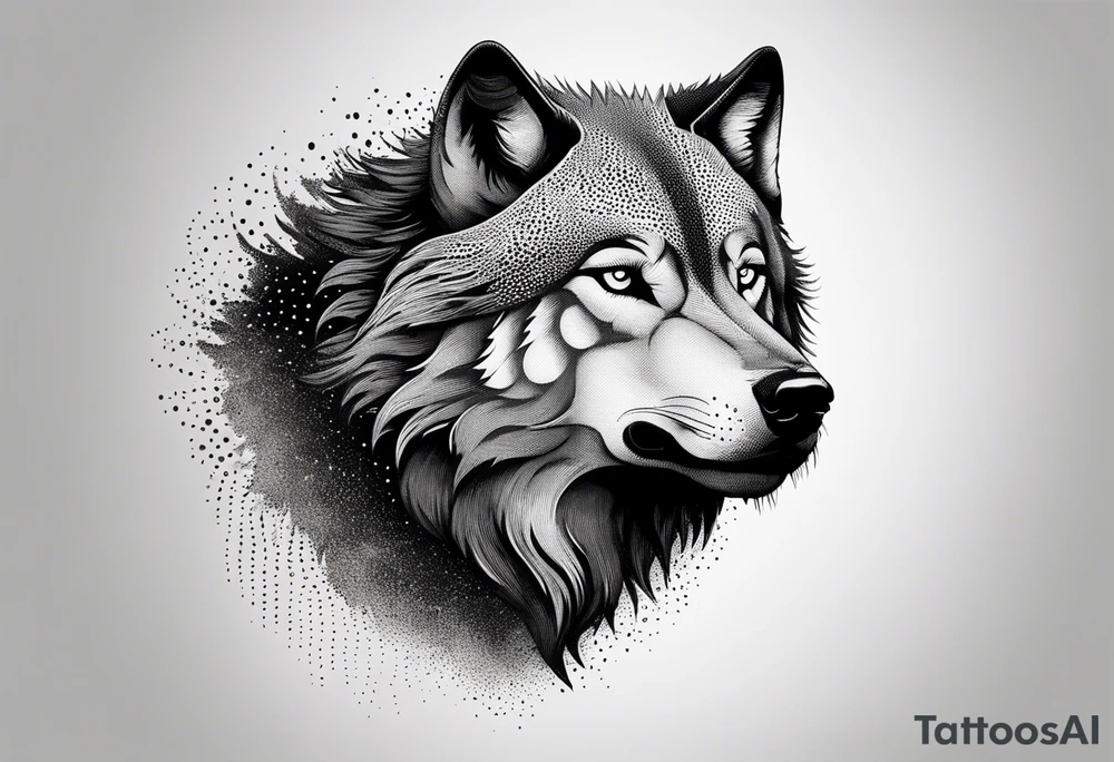 Lobo wolf for a male tattoo tattoo idea