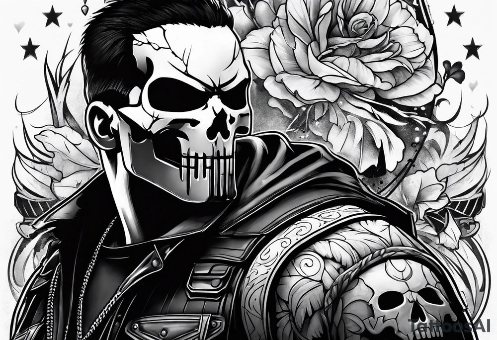 punisher tattoo idea