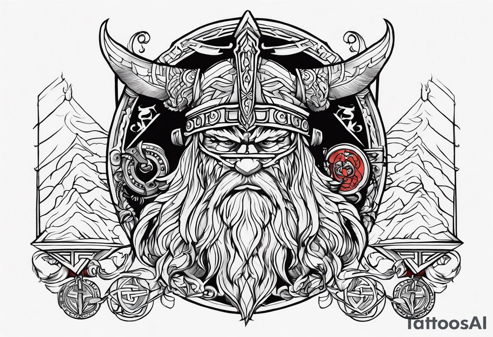 Valhalla tattoo idea