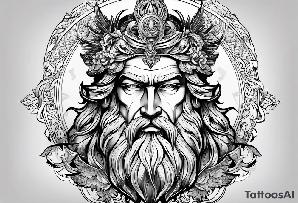 zeus tattoo idea