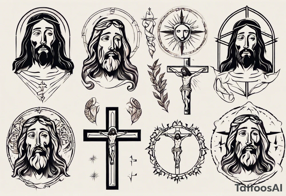 Jesus tattoo idea