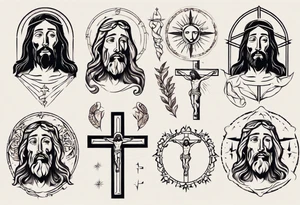 Jesus tattoo idea