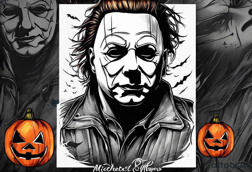 Michael myers tattoo idea
