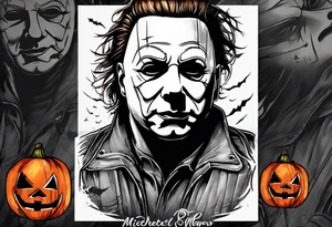 Michael myers tattoo idea