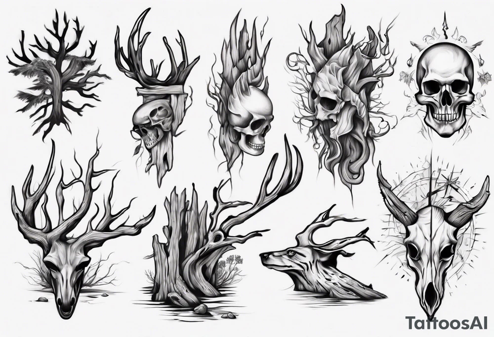 Driftwood tattoo idea