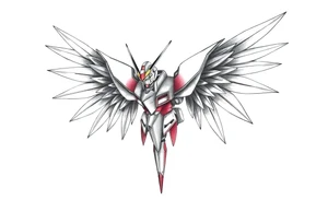 Wing Gundam tattoo idea