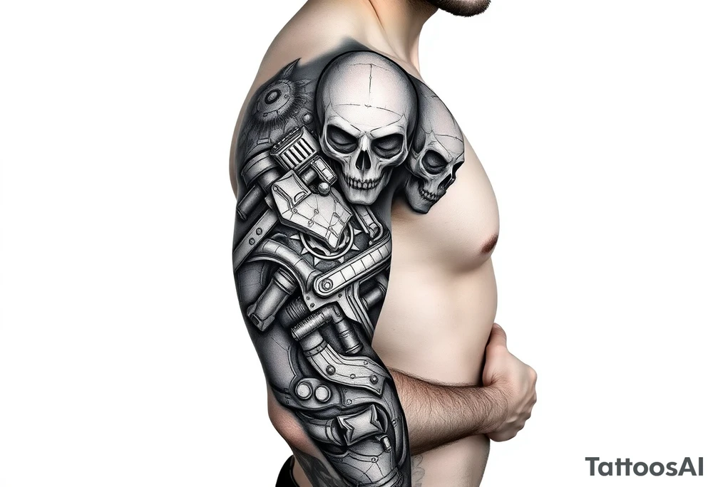 call of duty simon ghost riley tattoo idea