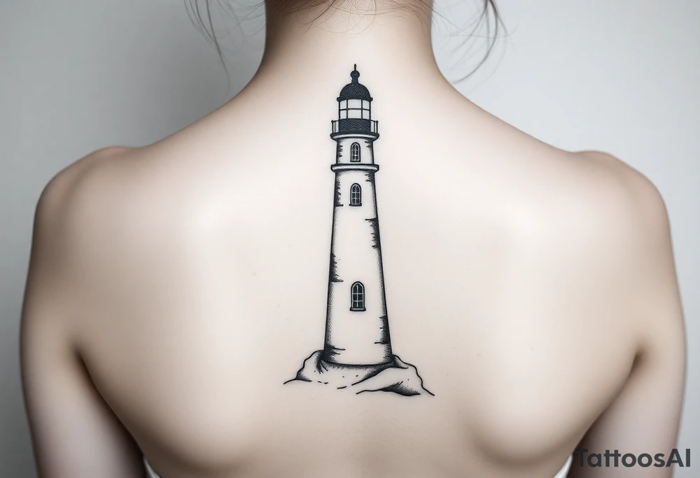 Lighthouse tattoo idea