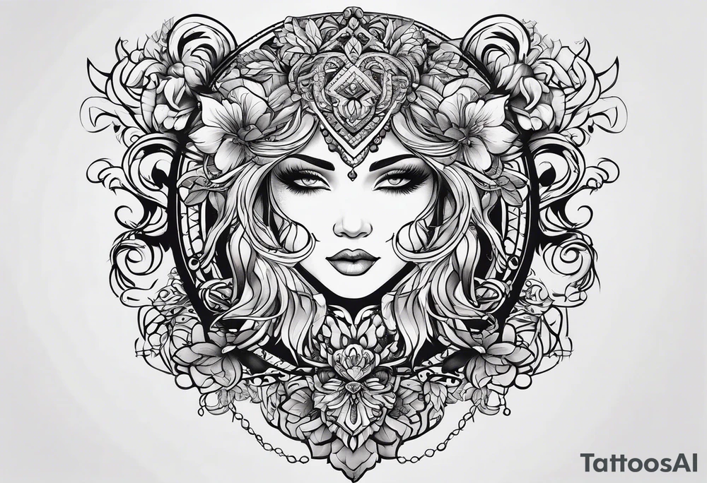 traditional tattoo idea
