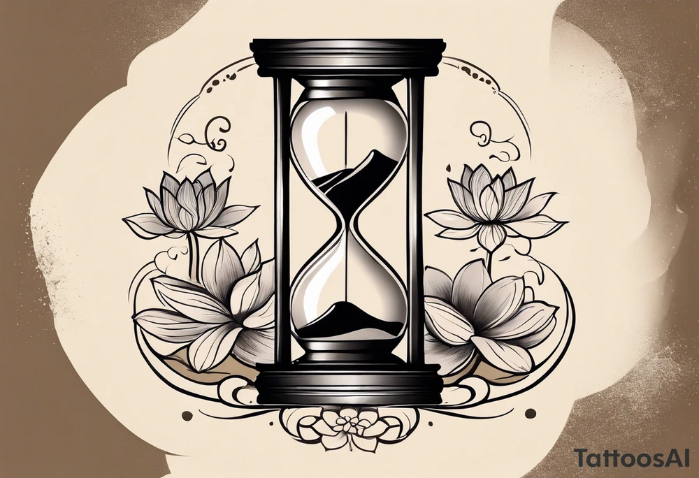 Tattoo Design Concept:

Hourglass and Lotus Flower: An hourglass symbolizes life's struggles and growth over time. Dark sand at the top represents hardship, which gradually lightens as it flows down, symbolizing learning and growth. A lotus blooms from the bottom, representing resilience and enlightenment in Asian culture.
Family Theme: On one side, two young boys hold hands, looking up at their mother, styled in a traditional Asian ink painting. The mother, slightly larger, shows both her protective nature and the struggle of raising her sons.
Betrayal and Growth: A broken chain near the hourglass symbolizes betrayal and broken trust, with a phoenix rising nearby to signify rebirth and personal growth.
Adulthood and Self-Care: A pathway with stepping stones represents life lessons. Symbols like koi fish and cranes signify perseverance and wisdom, while yin-yang symbols illustrate balance.
Cultural Elements: Cherry blossom petals, waves, and wind patterns represent life's journey. Kanji characters for “loyalty,” “family,” “strength,” and “growth” are integrated subtly. tattoo idea