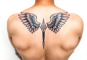 Angel alas tattoo idea