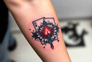 poker tattoo idea