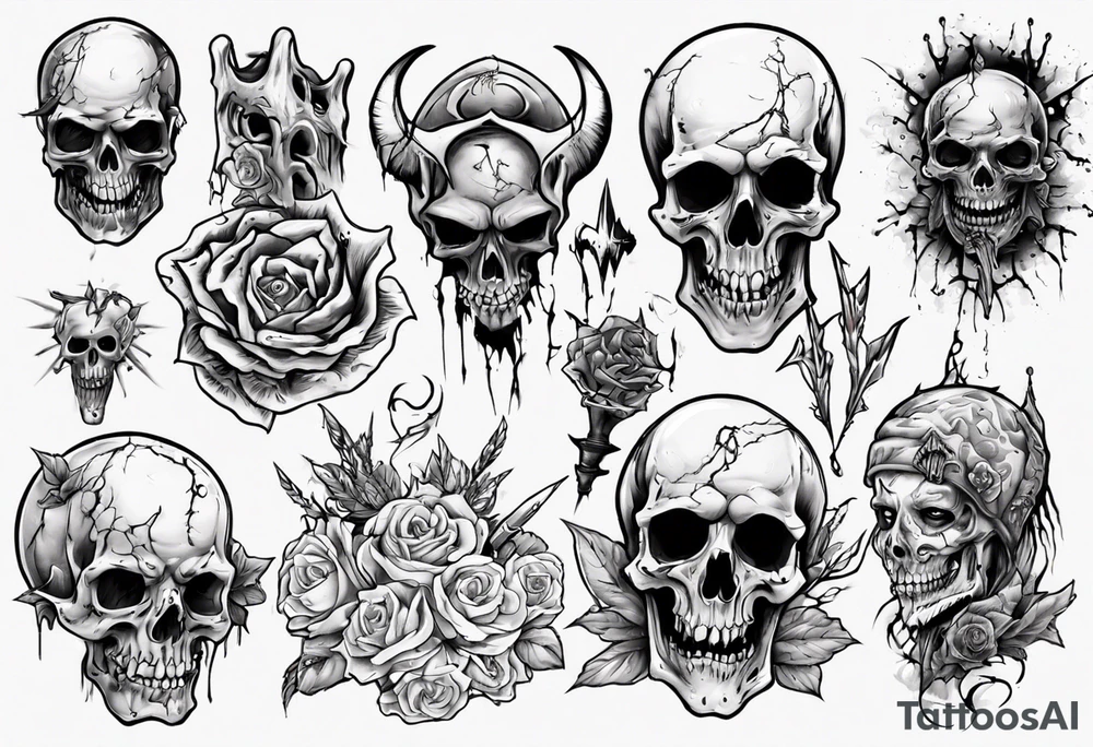 Undead tattoo idea