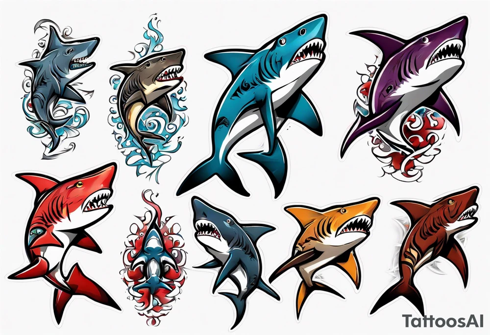 shark tattoo idea