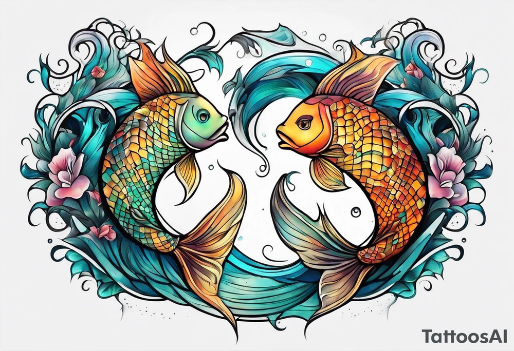 Pisces tattoo idea