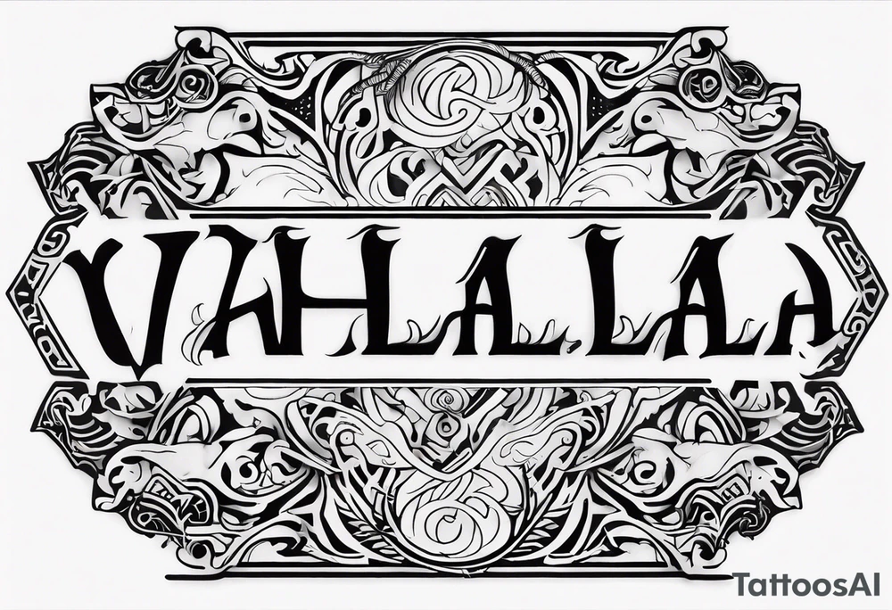 Valhalla fog tattoo idea