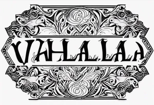Valhalla fog tattoo idea