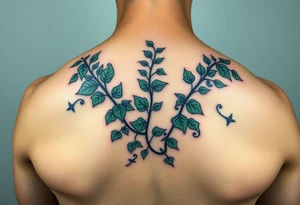 Ivy arms flora arms tattoo idea