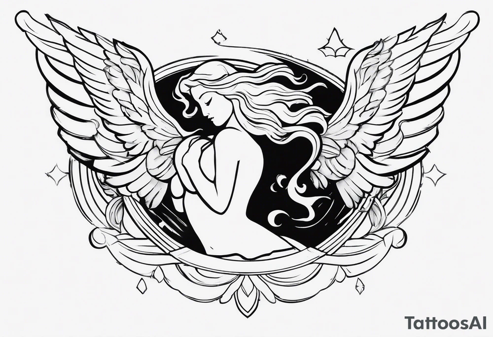 I saw the angel in the marble and carved until I set her free tattoo idea