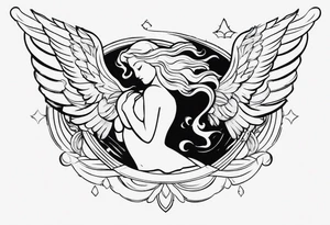 I saw the angel in the marble and carved until I set her free tattoo idea