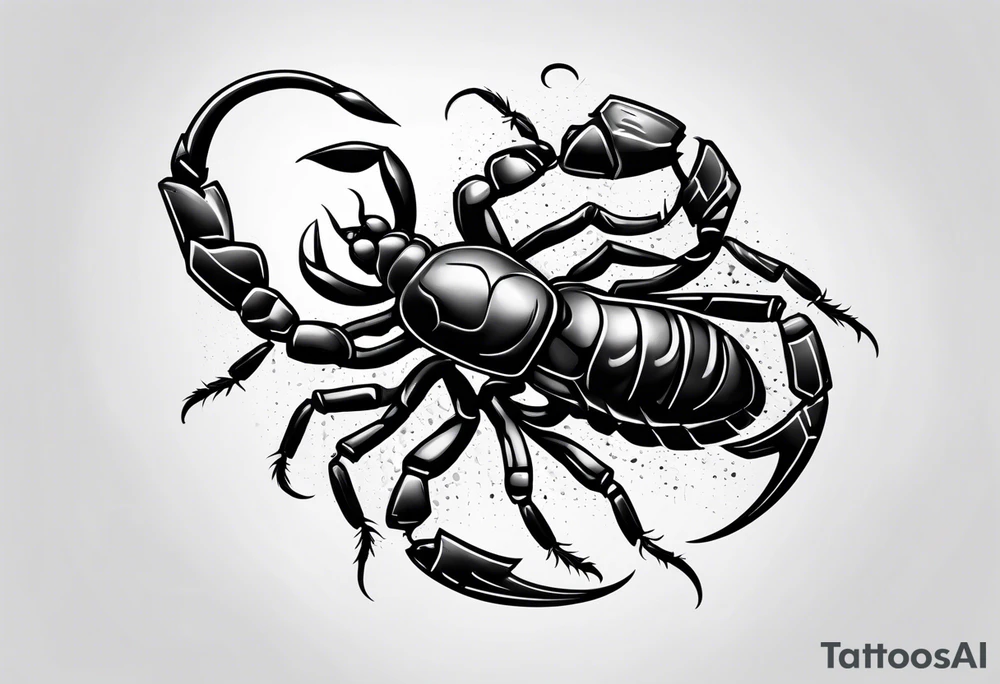 scorpion tattoo idea