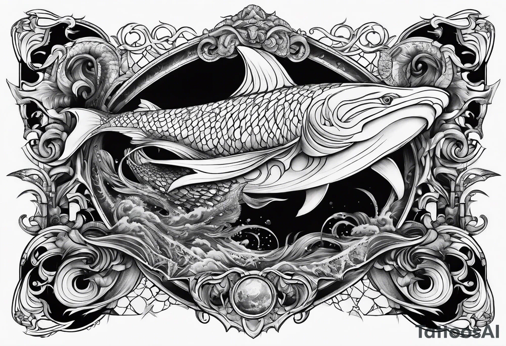 Leviathan tattoo idea