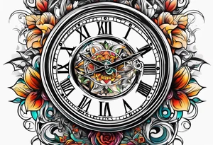 Losing time finding dreams tattoo idea