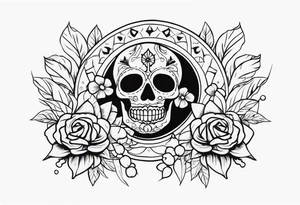 La muerte tattoo idea