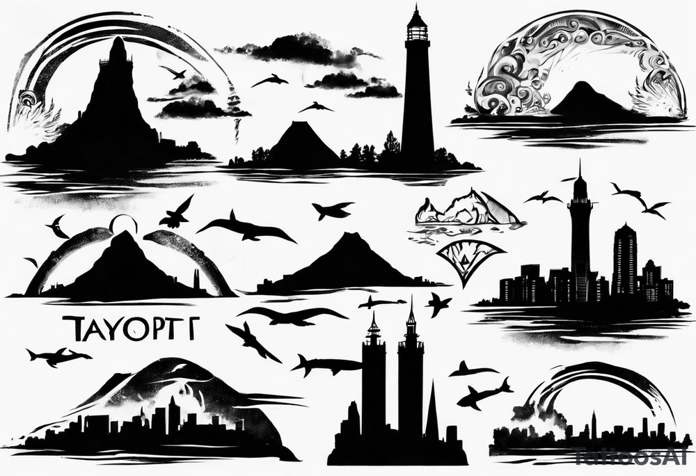 skyline
silhouette
new plymouth tattoo idea